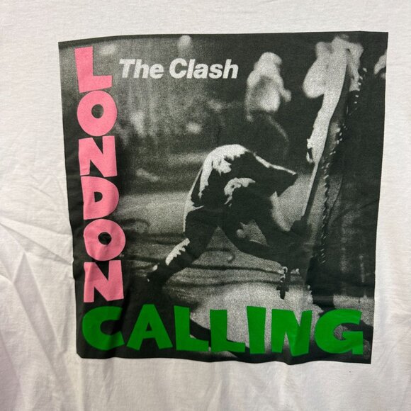 The Clash London Calling Album Cover Post Punk Band Tee M - Picture 2 of 4